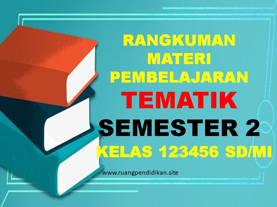 Rangkuman Materi Tematik Kelas 1, 2, 3, 4, 5, 6