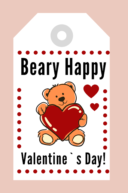 Free Valentine's Day Gift Tags