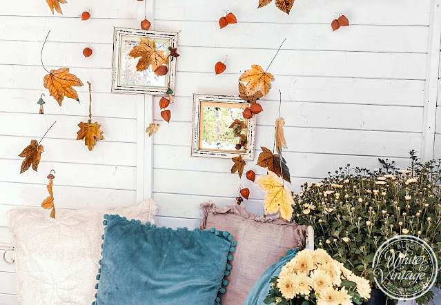 Gemütliche Herbststimmung für dein Zuhause mit selbtgemachter Herbstdeko.