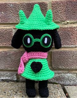 PATRON GRATIS RALSEI | DELTARUNE AMIGURUMI 47135