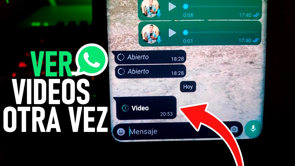 Volver a VER Videos que DESAPARECEN en Whatsapp