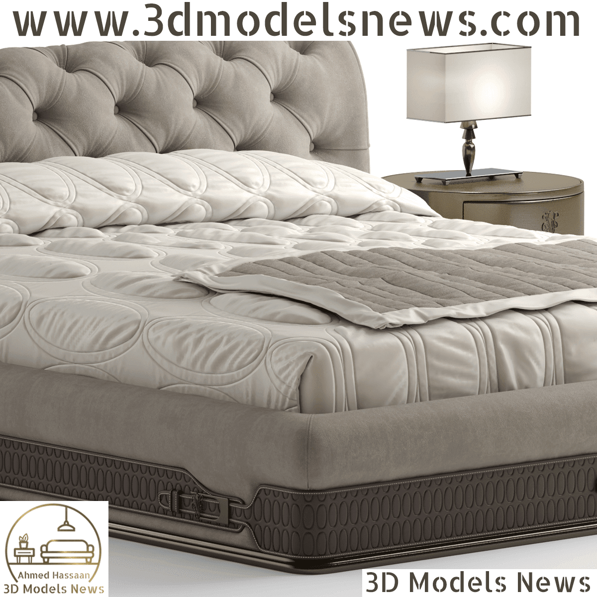 Visionnaire Chester Lawrence bed model 4