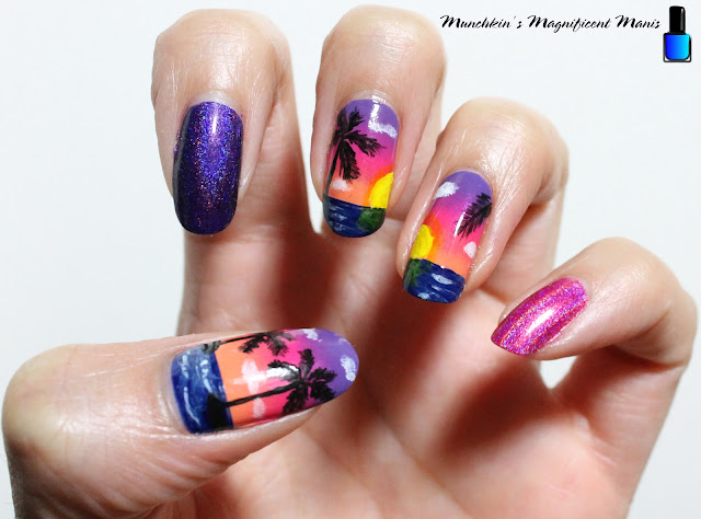 Tropical Nail Design