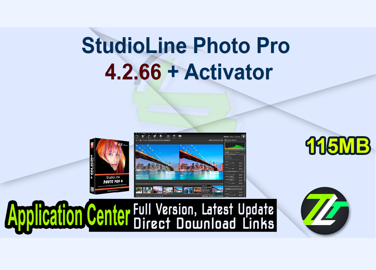 StudioLine Photo Pro 4.2.66 + Activator