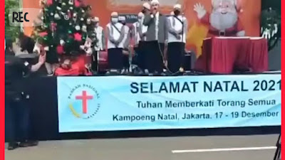 HEBOH! Video Acara Natal Pakai Sholawat, Netizen: Inilah Bangsatnya Mereka....