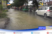 Puluhan Rumah Dan Jalur Lamongan-Mojokerto Tergenang Banjir