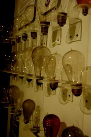 collection of incandescent light bulbs