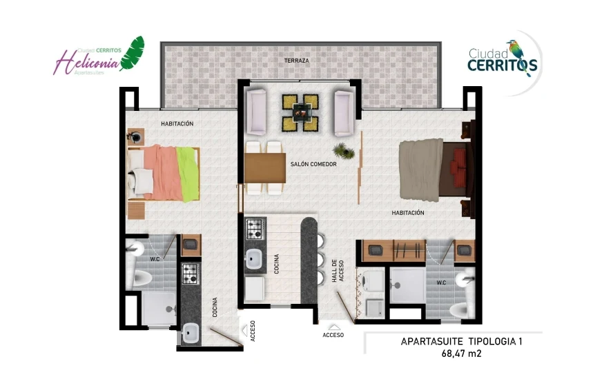 CIUDAD CERRITOS casas de campo y apartasuites en Pereira Ciudad Cerritos Reserva Natural, Planos Torres Apartasuites.