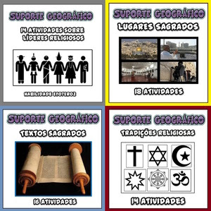 Combo 62 atividades de Ensino Religioso