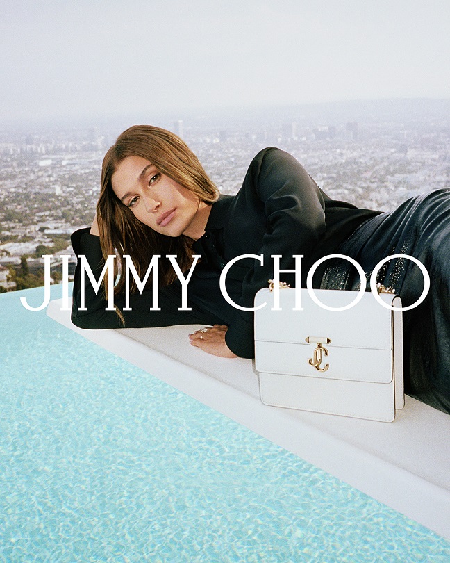 Hailey Bieber Jimmy Choo Winter 2021 Campaign