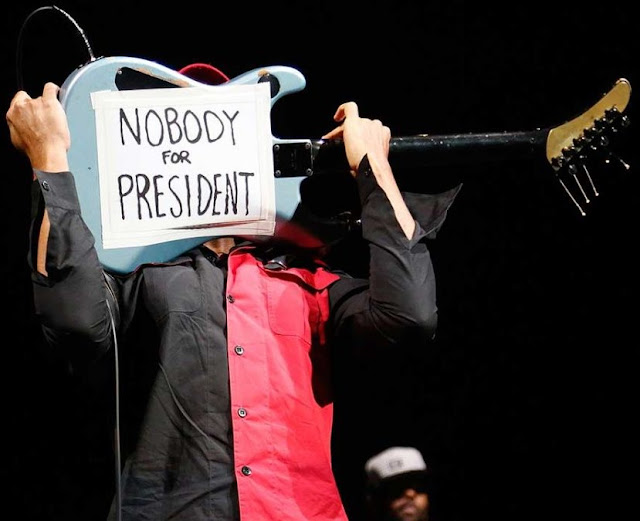 Nobody For President guitar Tom Morello Prophets of Rage.  PYGear.com