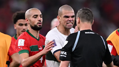  Pepe 'Tidak Dapat Diterima' Wasit Argentina Mengawasi Kekalahan Portugal di Piala Dunia!