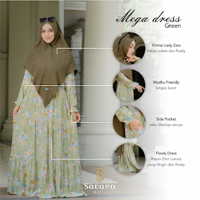 Detai Mega Dress By Savara Daily