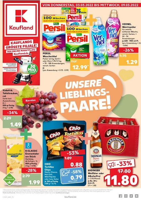 KAUFLAND  Prospekt - Angebote  ab 03.03 / ab 24.02 2022 →  NEUEN ONLINE MARKETPLATZ DEALS