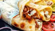 Karachi Chicken Mayo Chutney Paratha Roll Recipe