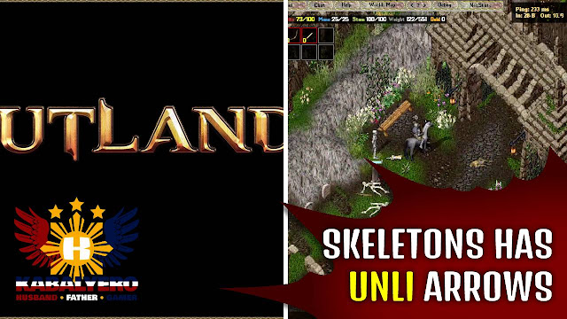 UO Outlands Gameplay [01/18/2022] - Trying Out Archery, Skeleton Has Unlimited Arrows