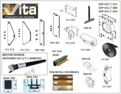 ACESSÓRIOS LINHA INTEGRADA