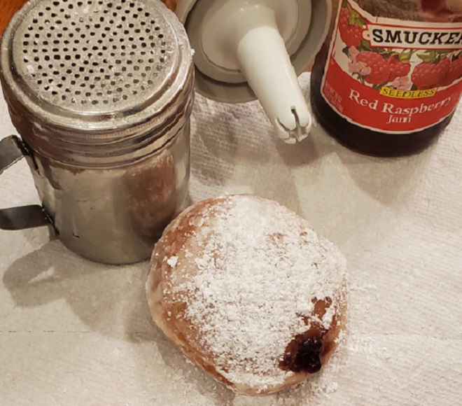 how to fill a jelly donut