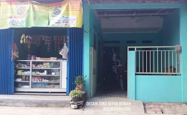 model warung minimalis depan rumah