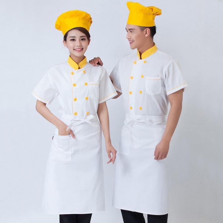Áo đồng phục bếp cách tân hiện đại