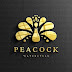 3D Company Gold Logo Mockup PSD