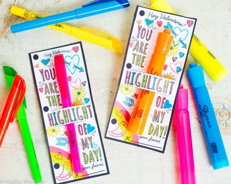 you're the highlight of my day printable tag