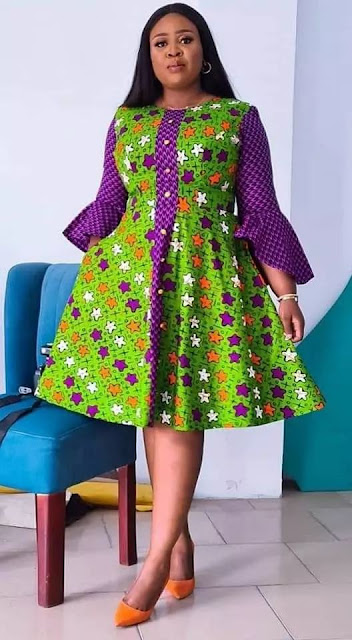 Ankara Styles For Slim and Fat Ladies In 2021 and 2022