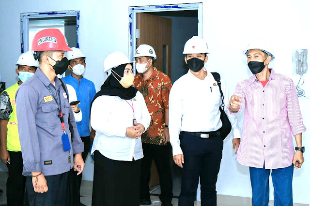 Tim Kejati Pantau Progress Pembangunan Gedung RSUD Sekayu