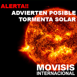 ADVIERNTE TORMENTA SOLAR