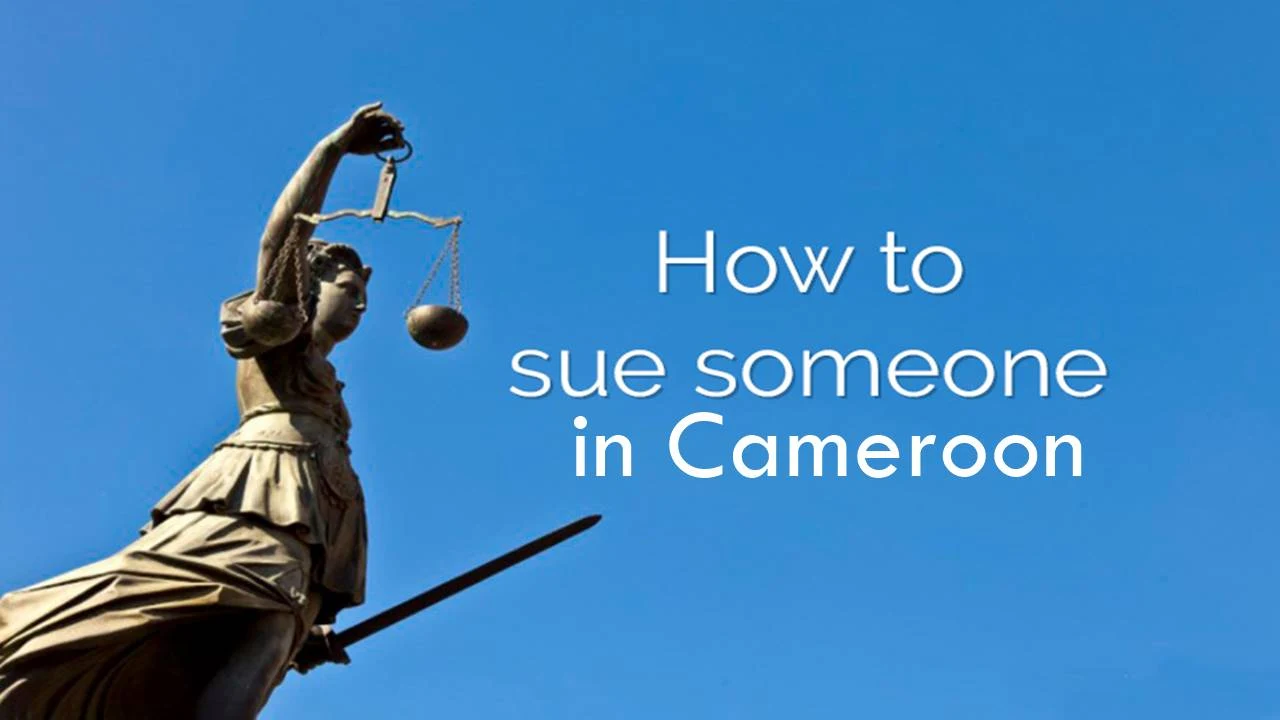 How to Sue Someone or a Company in Court in Cameroon