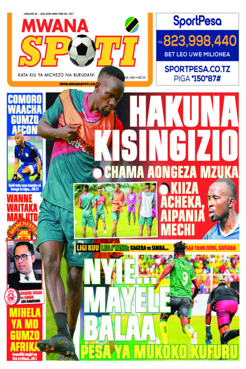 Magazeti ya leo Tanzania January 26, 2022 Newspapers