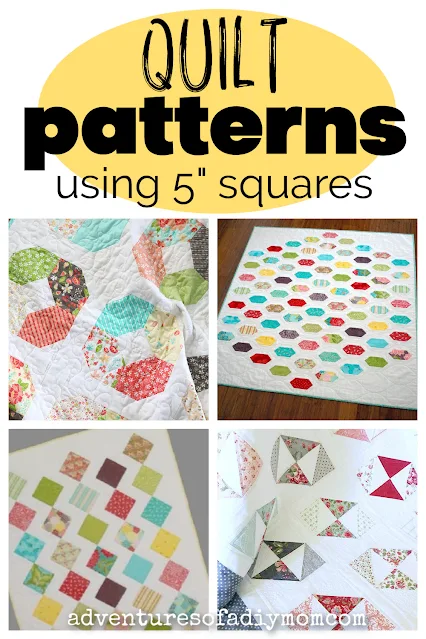 30+ Charm Pack Quilt Patterns - Adventures of a DIY Mom