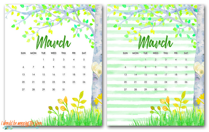 Free Calendar Downloads