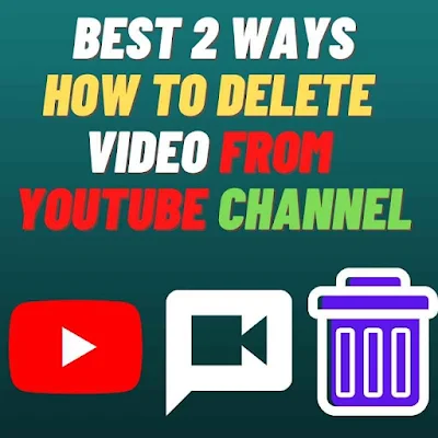 how to delete a video from my youtube channel