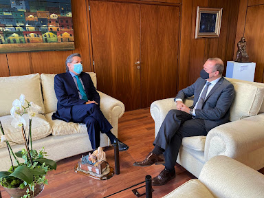  El alcalde de Las Palmas de Gran Canaria se reúne con el nuevo cónsul de Colombia 