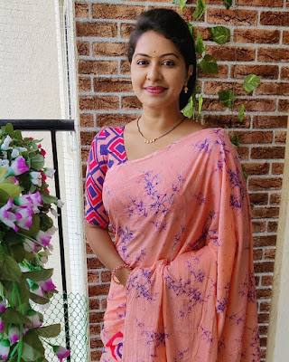 Rachitha Mahalakshmi latest saree photos gallery