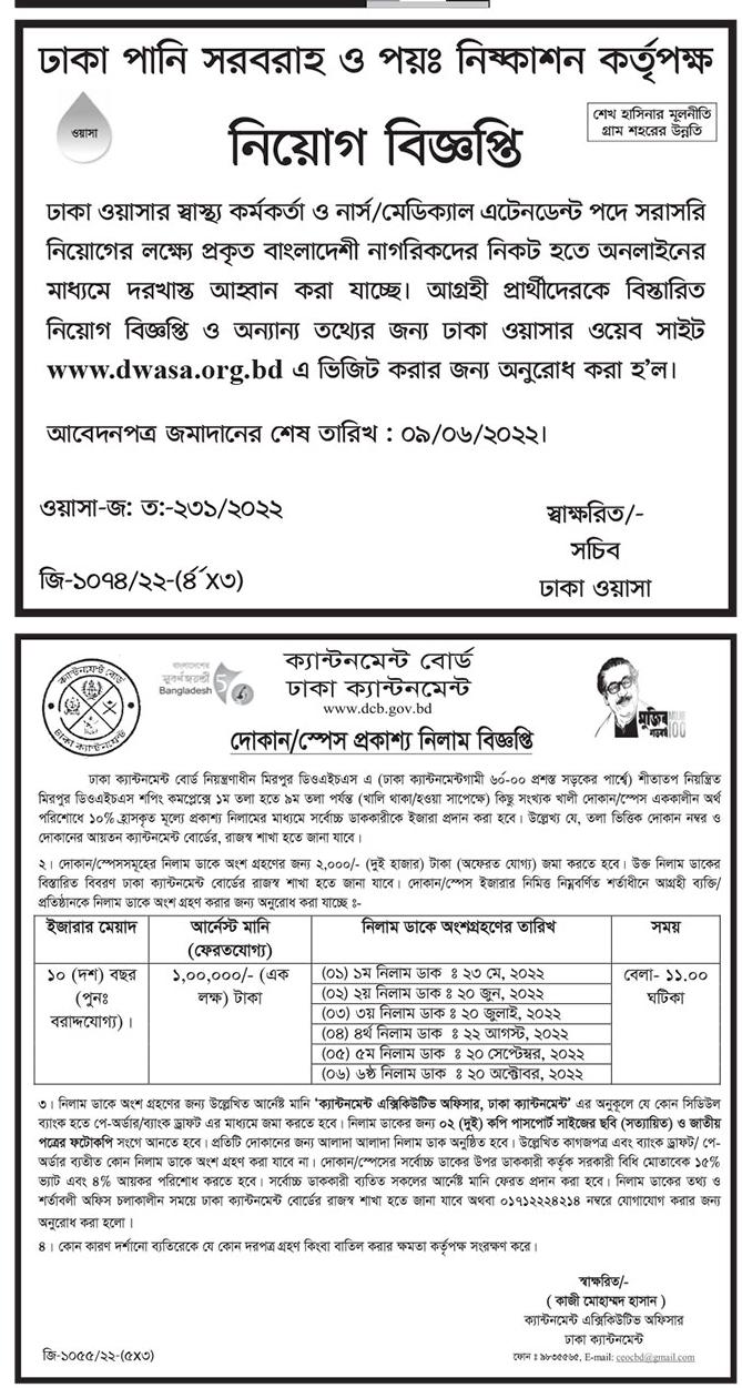 সরকারি চাকরির খবর ২০২২ - Government Job News 2022 - BD govt Job Circular 2022 - সরকারি চাকরির খবর ২০২৩ - Government Job News 2023 - BD govt Job Circular 2023