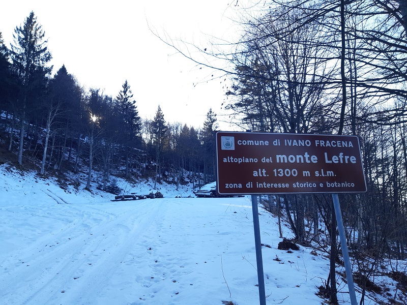 Quasi sulla cima del Monte Lefre - Trentino