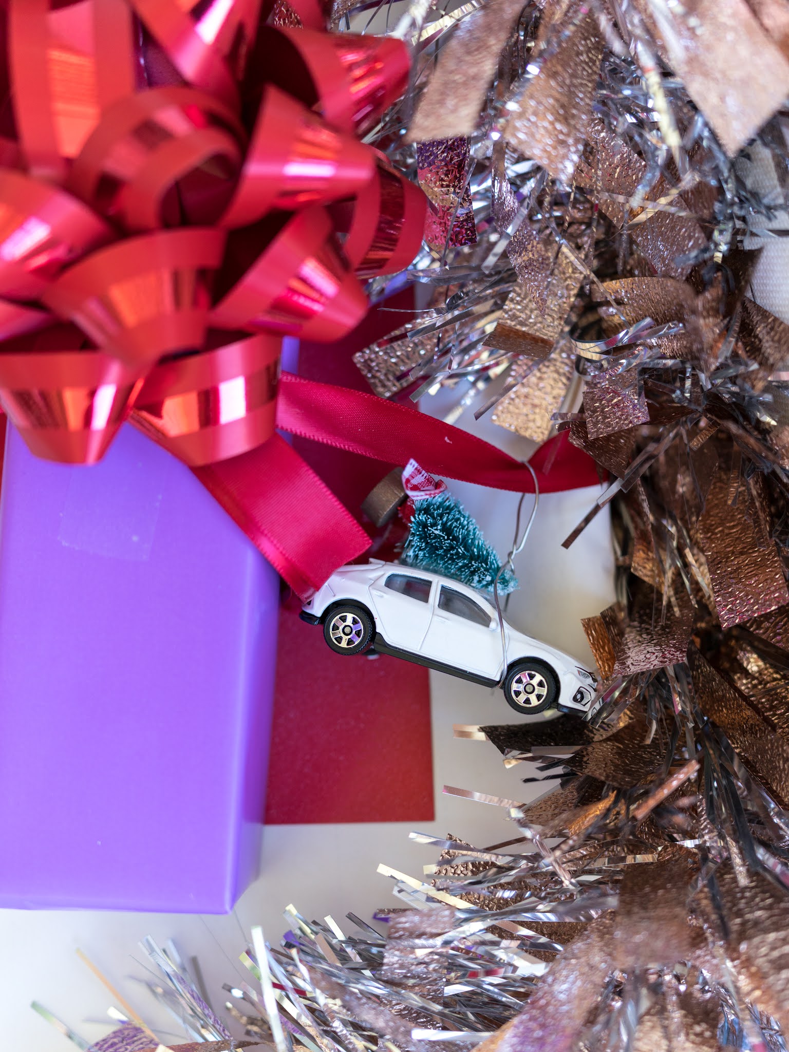 Christmas Tree Car Gift Tag