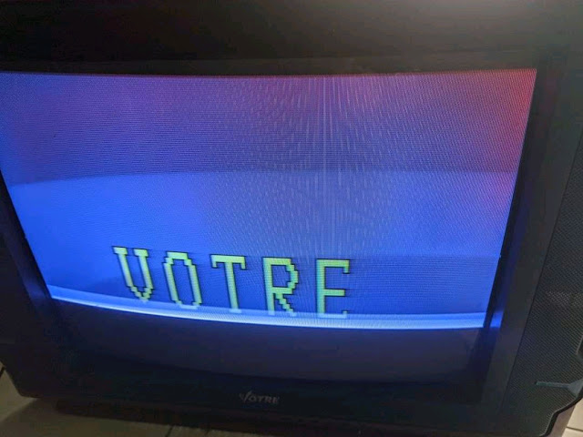 Kondisi TV Votre saat tampil kerusakan