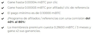 BTC clicks cuanto se gana