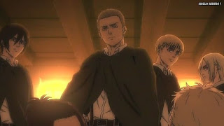 進撃の巨人アニメ 83話 104期 ミカサ コニー アルミン アニ | Attack on Titan Season 4 Episode 83