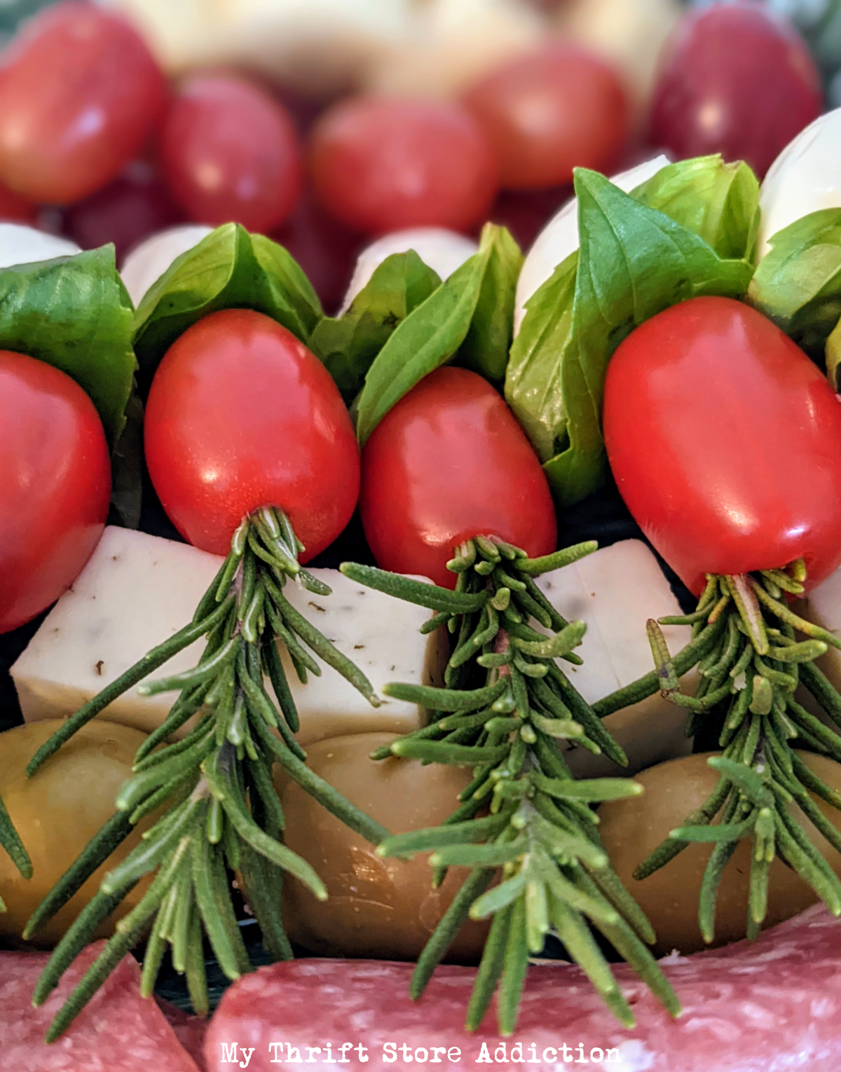 Christmas tree charcuterie tray