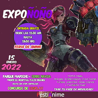 EXPOÑoño ~ Festianime  sábado 15 de Enero