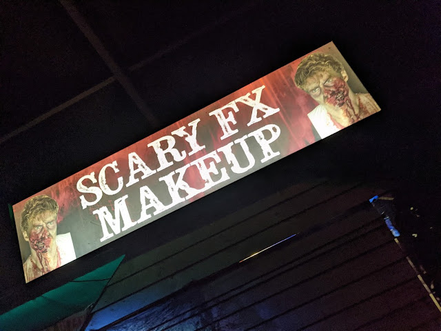 Hallowtween at York Maze | A Review  - scary make up