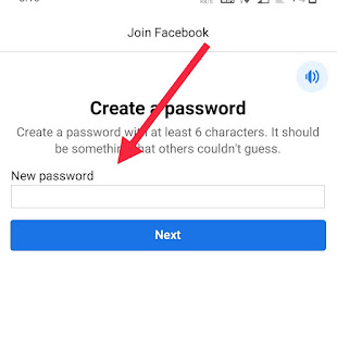 Create a fake facebook account password