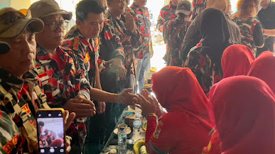 HALAL BI HALAL LMPI Marcab  KABUPATEN SUKABUMI , TEDDI SETIADI “LMPI HARUS SELALU MENJAGA TALI SILATURAHMI DAN KEKOMPAKAN SESAMA ANGGOT