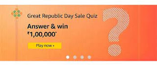 Amazon Great Republic Day Sale Quiz answers