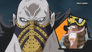 ワンピースアニメ 880話 革命軍幹部 カラス KARASU | ONE PIECE 世界会議編 レヴェリー