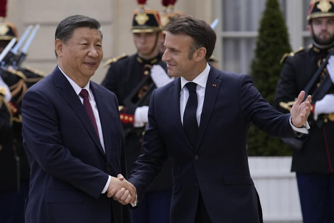 Comercio mundial tensa el encuentro entre Macron y Jinping